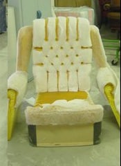 Démontage Fauteuil Tissu