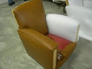 Recouvrement fauteuil club